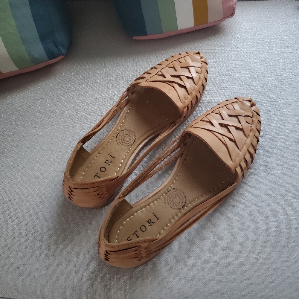 Leather Mexican Huaraches Size 5.5